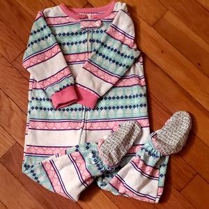 Footed Fleece Pajamas